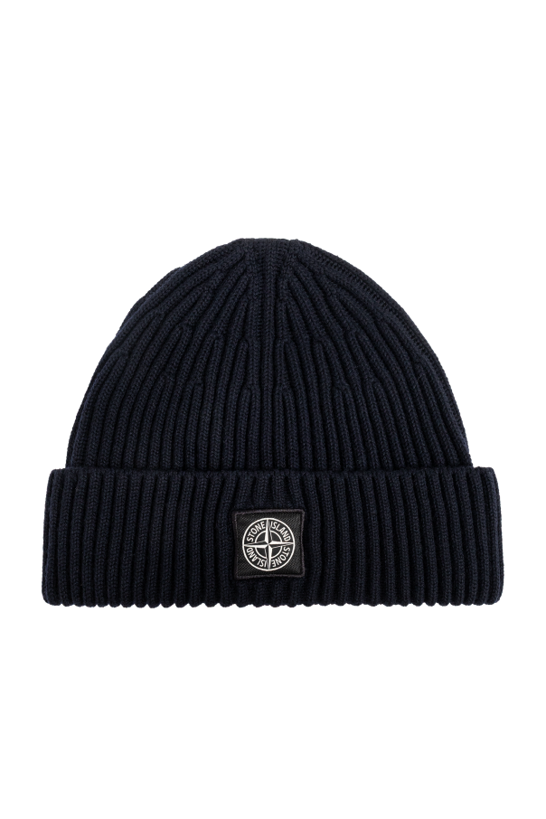 Cap with logo patch od Stone Island