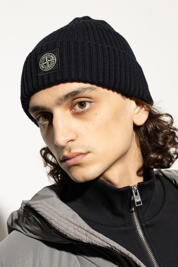 Stone Island Cap with logo patch