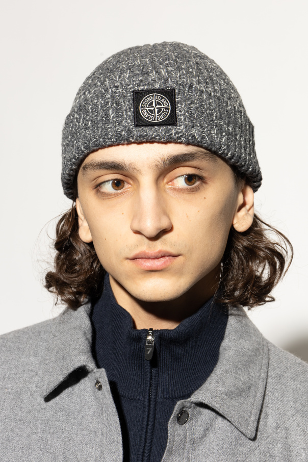 Stone Island Cap with logo patch