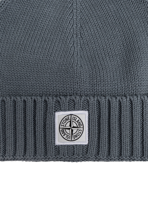 Stone Island Junior Gorra con parche con logo