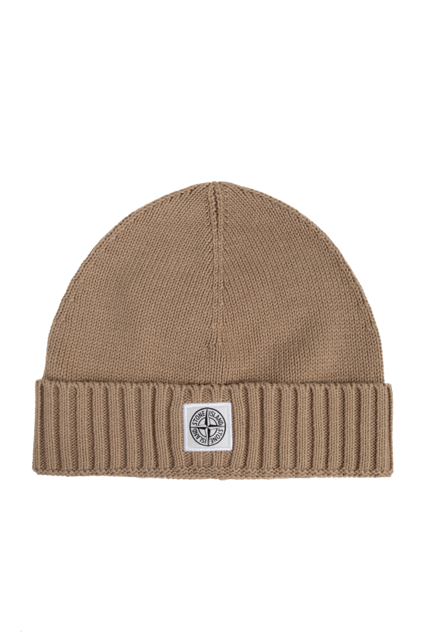 Cap with logo patch od Stone Island Junior