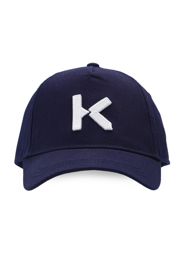 Kenzo Kids Logo-embroidered baseball cap