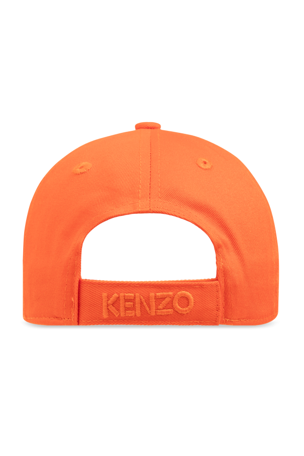 Kenzo Kids Mitchell & Ness corduroy flag cap in grey exclusive at ASOS