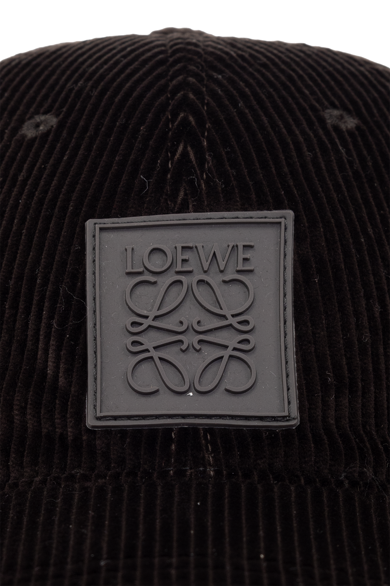 Loewe Corduroy hat with logo