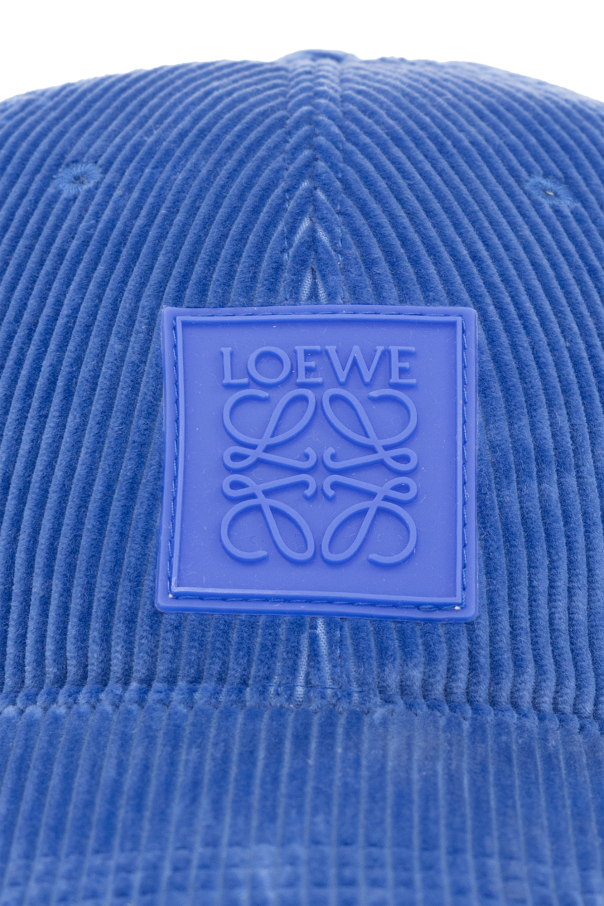 Loewe Corduroy hat Babyboy with logo