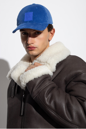 Corduroy hat with logo od Loewe