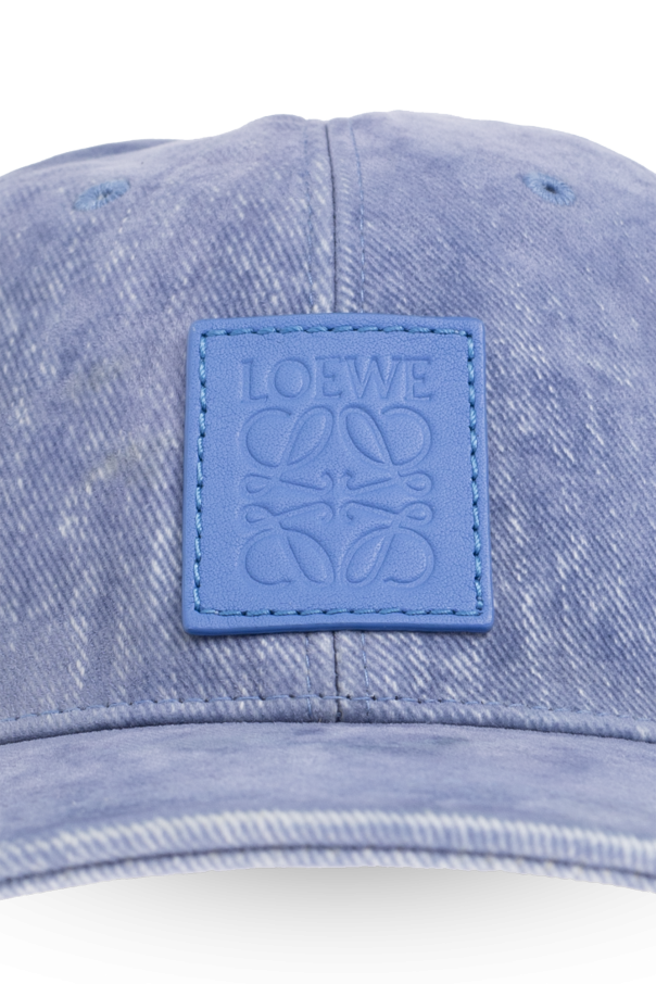 Loewe Flocked baseball cap