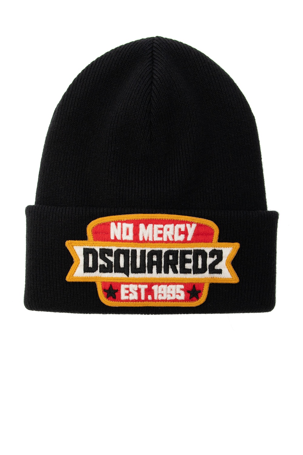 Wool hat with logo Dsquared2 - IetpShops GB