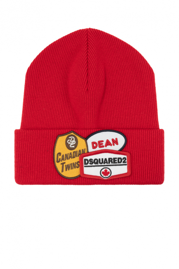 Dsquared2 DOMREBEL Snap embroidered baseball cap