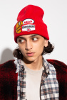 Dsquared2 DOMREBEL Snap embroidered baseball cap