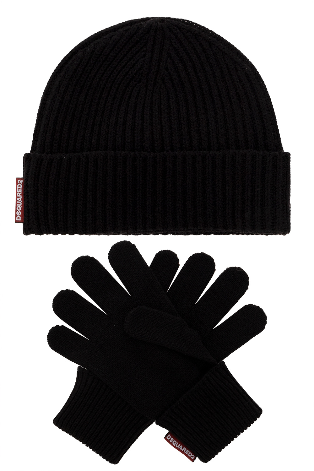 Dsquared2 Beanie and gloves set