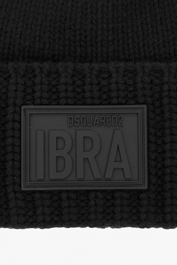 Dsquared2 ‘Ibra Black On Black’ collection beanie