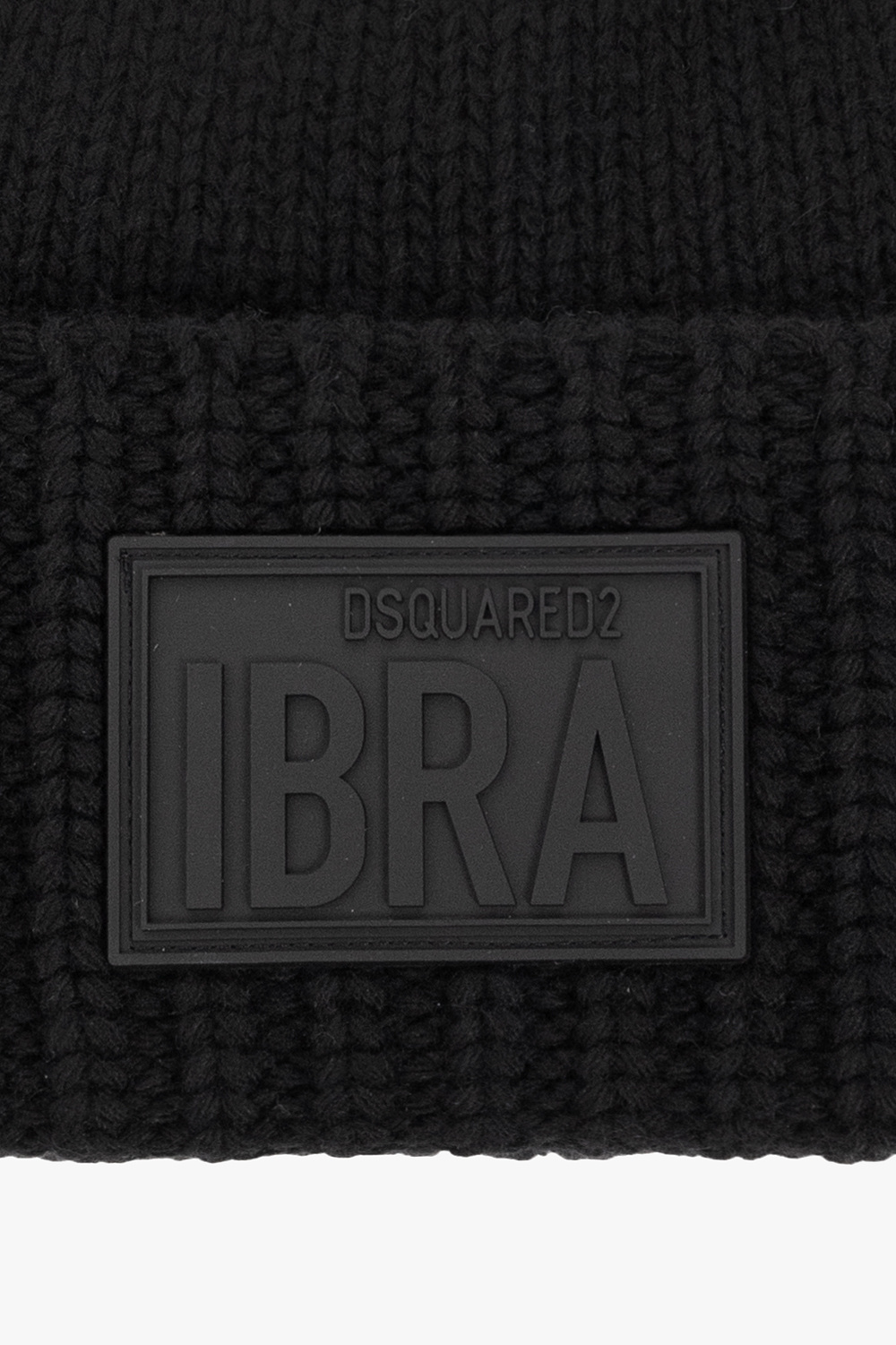 Dsquared2 ‘Ibra Black On Black’ collection beanie