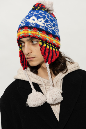 Patterned beanie od Dsquared2