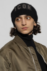 Dsquared2 BLACK Beanie with logo