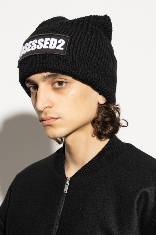 Dsquared2 Gorro de lana con logo