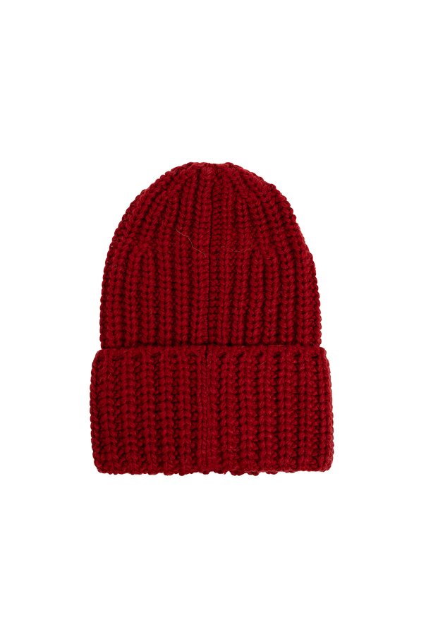 Dsquared2 Wool beanie with patch