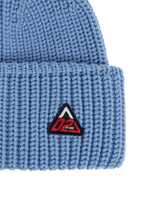 Dsquared2 Wool beanie with sewn-on logo