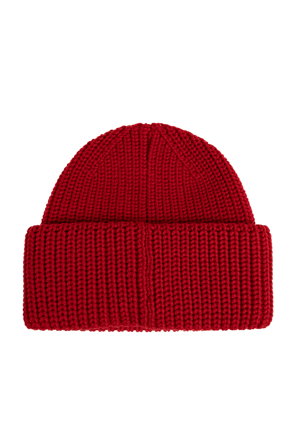 Dsquared2 Wool beanie with sewn-on logo