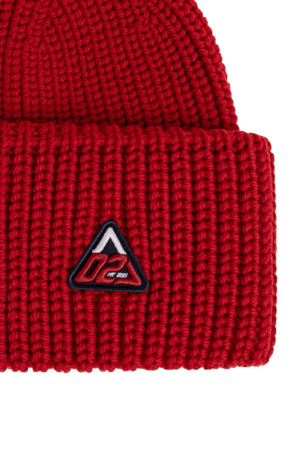 Dsquared2 Wool beanie with sewn-on logo