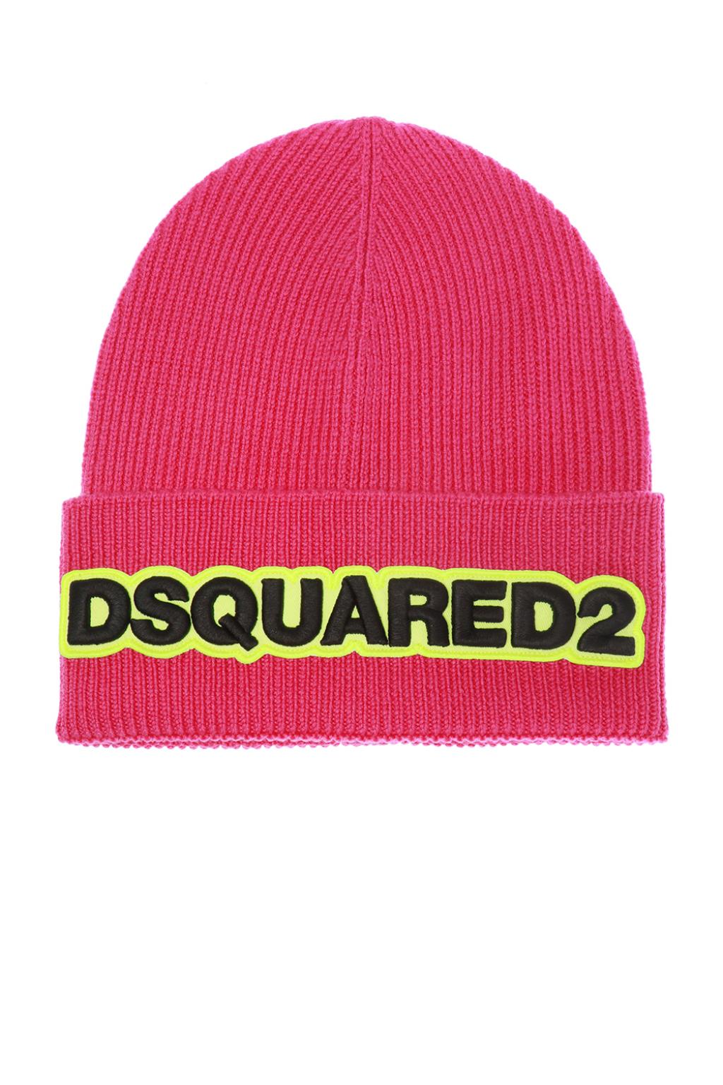 Dsquared2 Ribbed hat with logo