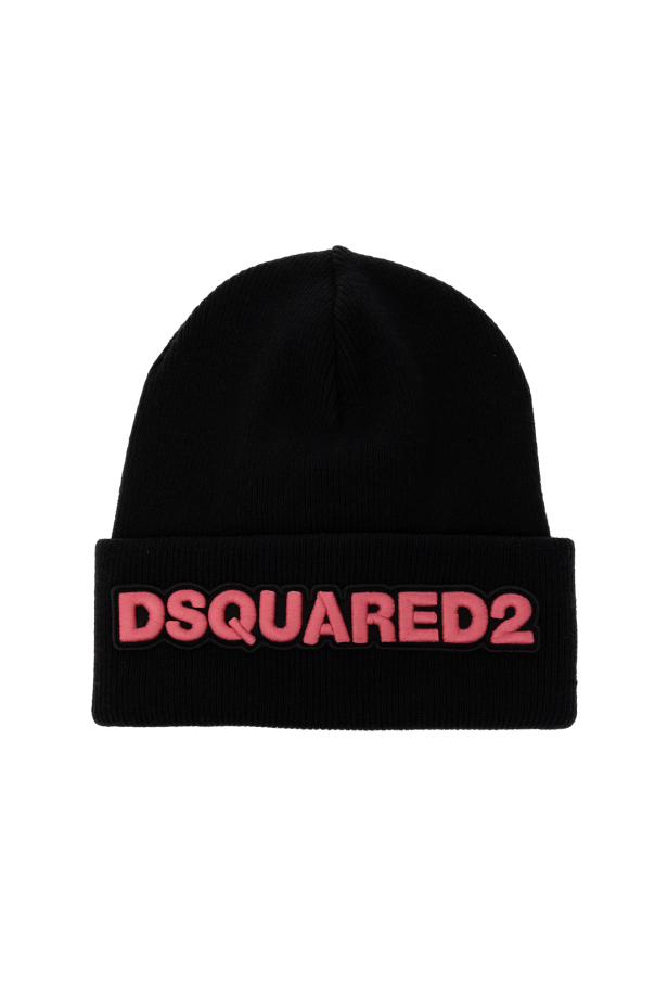 Wool beanie with logo od Dsquared2