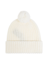 Dsquared2 cream Pom pom hat