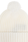 Dsquared2 cream Pom pom hat