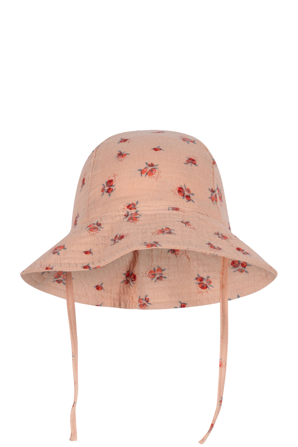 Konges Sløjd Woven Bucket Hat with Adjustable Drawcord;
