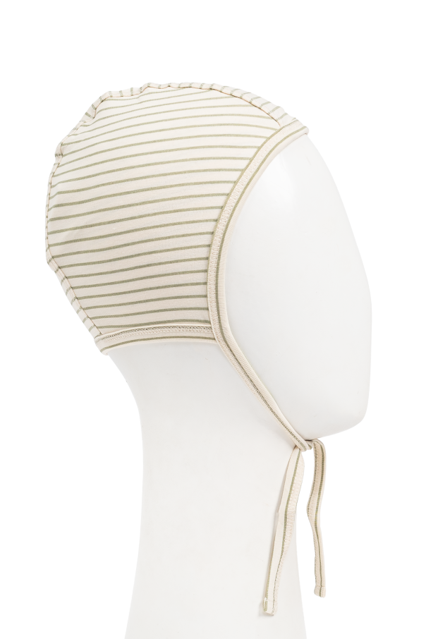 Konges Sløjd Hat with striped pattern