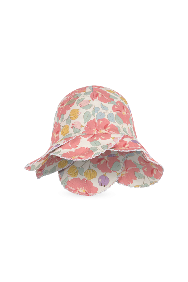Konges Sløjd Hat with floral motif