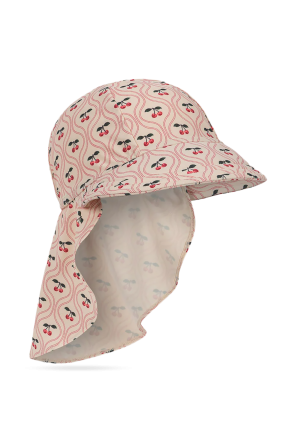 Cap with cherry motif