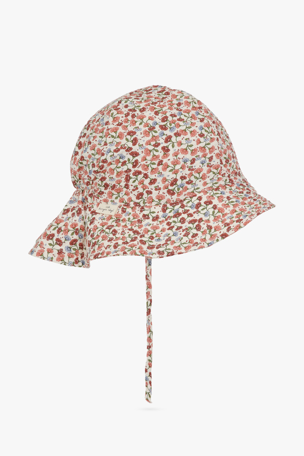 Konges Sløjd Hat with floral motif