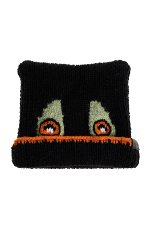 Gorro de lana con logo