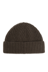 Loewe Cashmere hat with logo patch