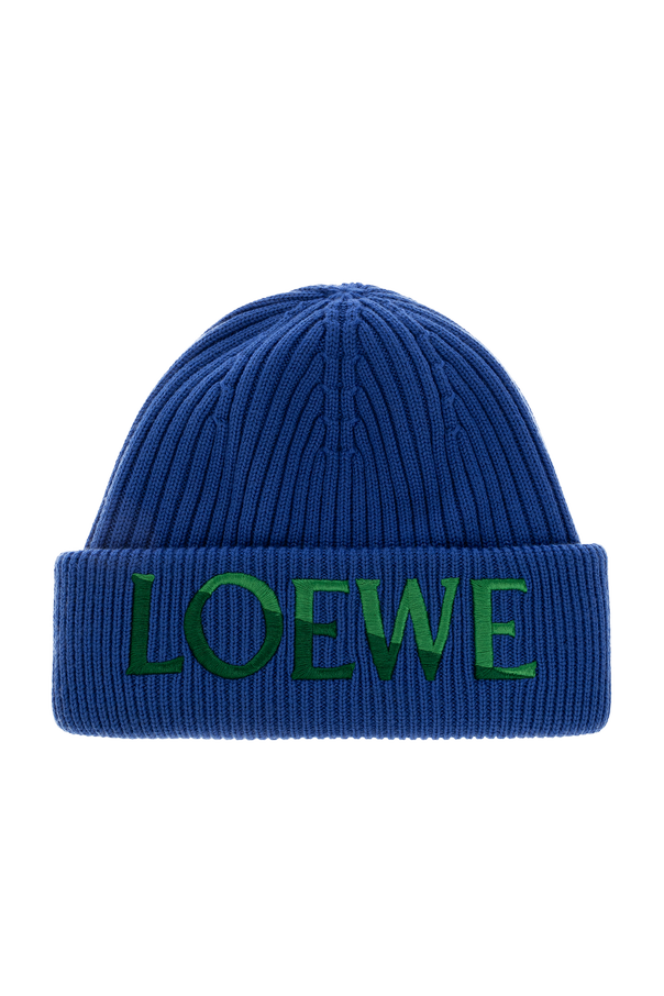 Wool Beanie Hat with Logo od Loewe