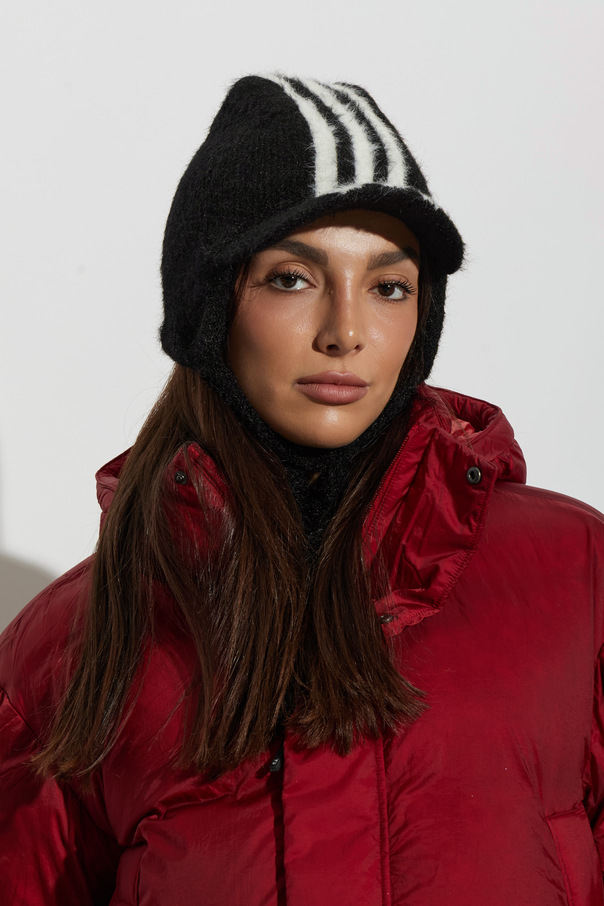 Y-3 Y-3 Branded Pilot Cap with Earflaps