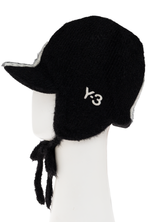 Y-3 Y-3 Branded Pilot Cap with Earflaps