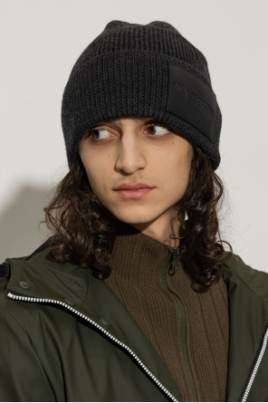 JW Anderson Wool beanie with logo