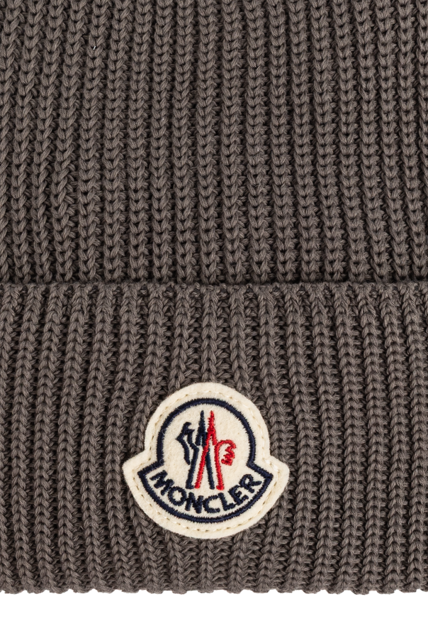 Moncler Mütze mit Logo