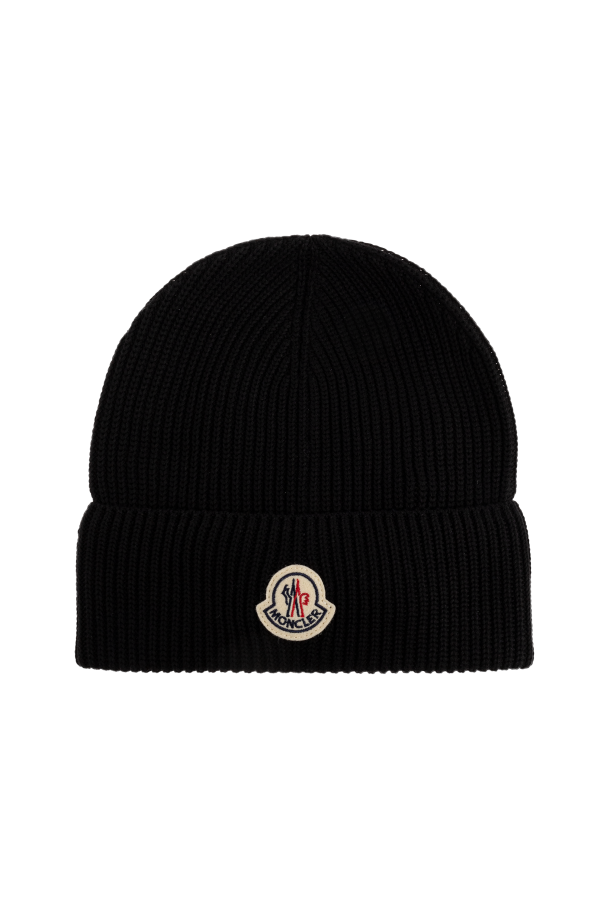 cap with logo patch od Moncler