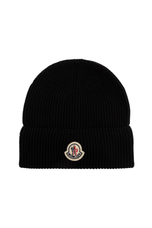 Cap with logo patch od Moncler