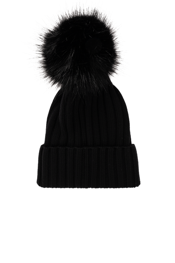 Moncler Wollmütze mit Bommel