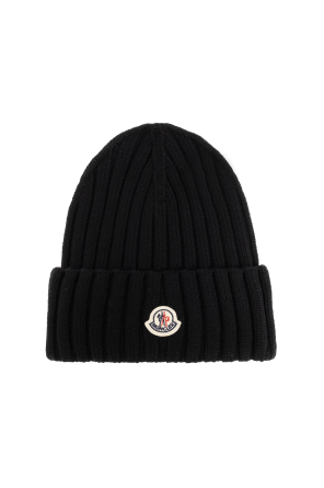 Gorro de lana con logo od Moncler
