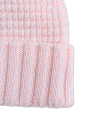 Moncler Enfant Mütze mit Logo-Patch