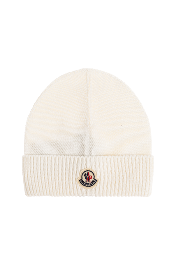 Cap with logo patch od Moncler Enfant