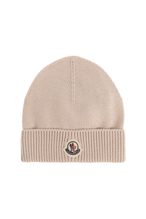 Cap with logo patch od Moncler Enfant