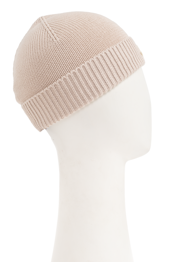 Moncler Enfant Boné com aplicação de logótipo