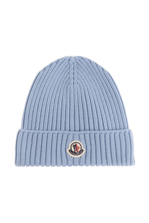Cap with logo patch od Moncler Enfant