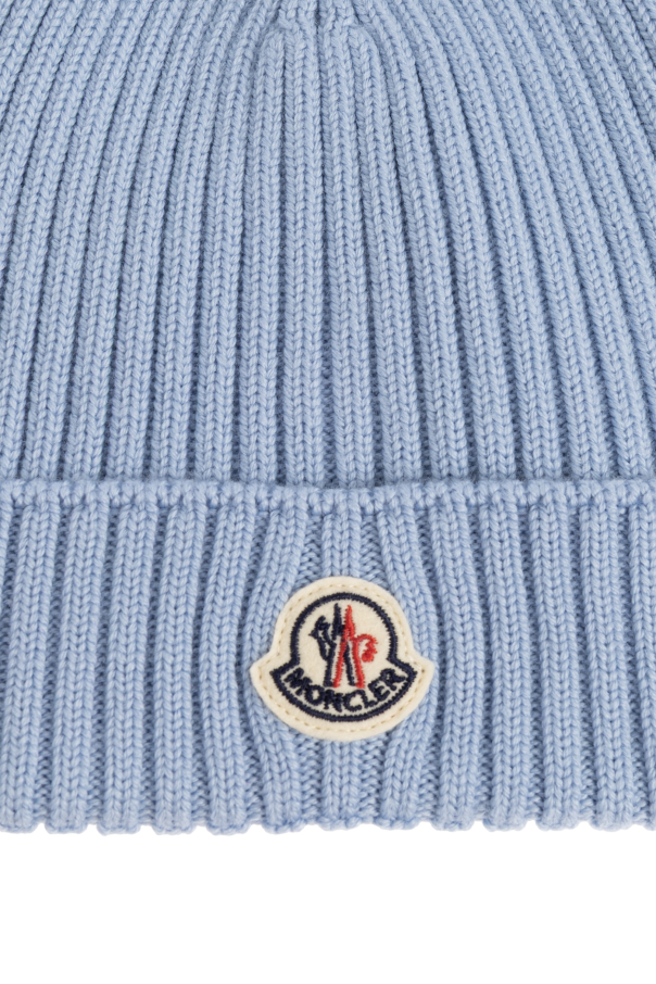 Moncler Enfant Cap with logo patch